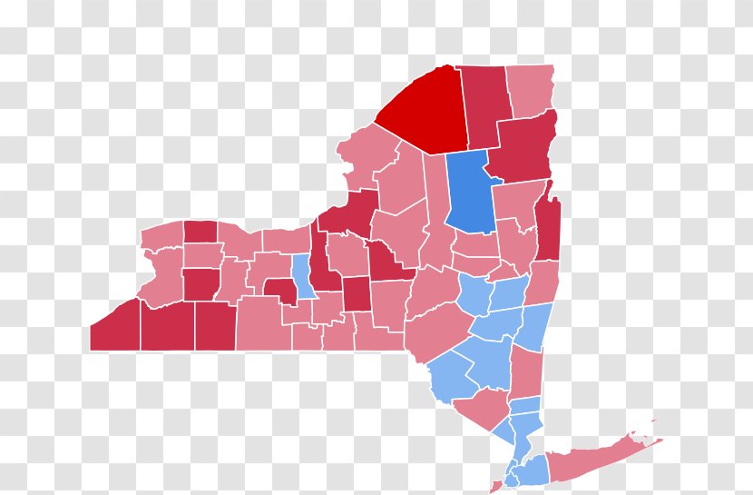 United States Presidential Election In New York, 2016 US Election, 1868 1924 - Red - Senate York 1791 Transparent PNG