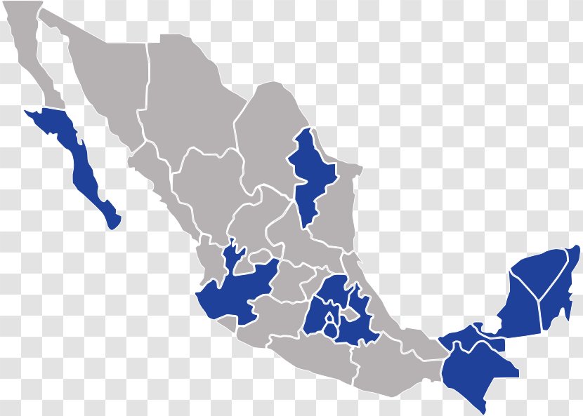 Administrative Divisions Of Mexico Morelos City Map - Sky Transparent PNG