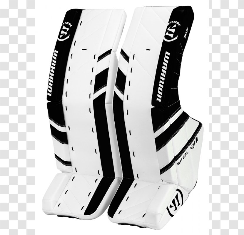 Goaltender Pads Ice Hockey Goaltending Equipment Warrior Lacrosse - Knee Pad Transparent PNG