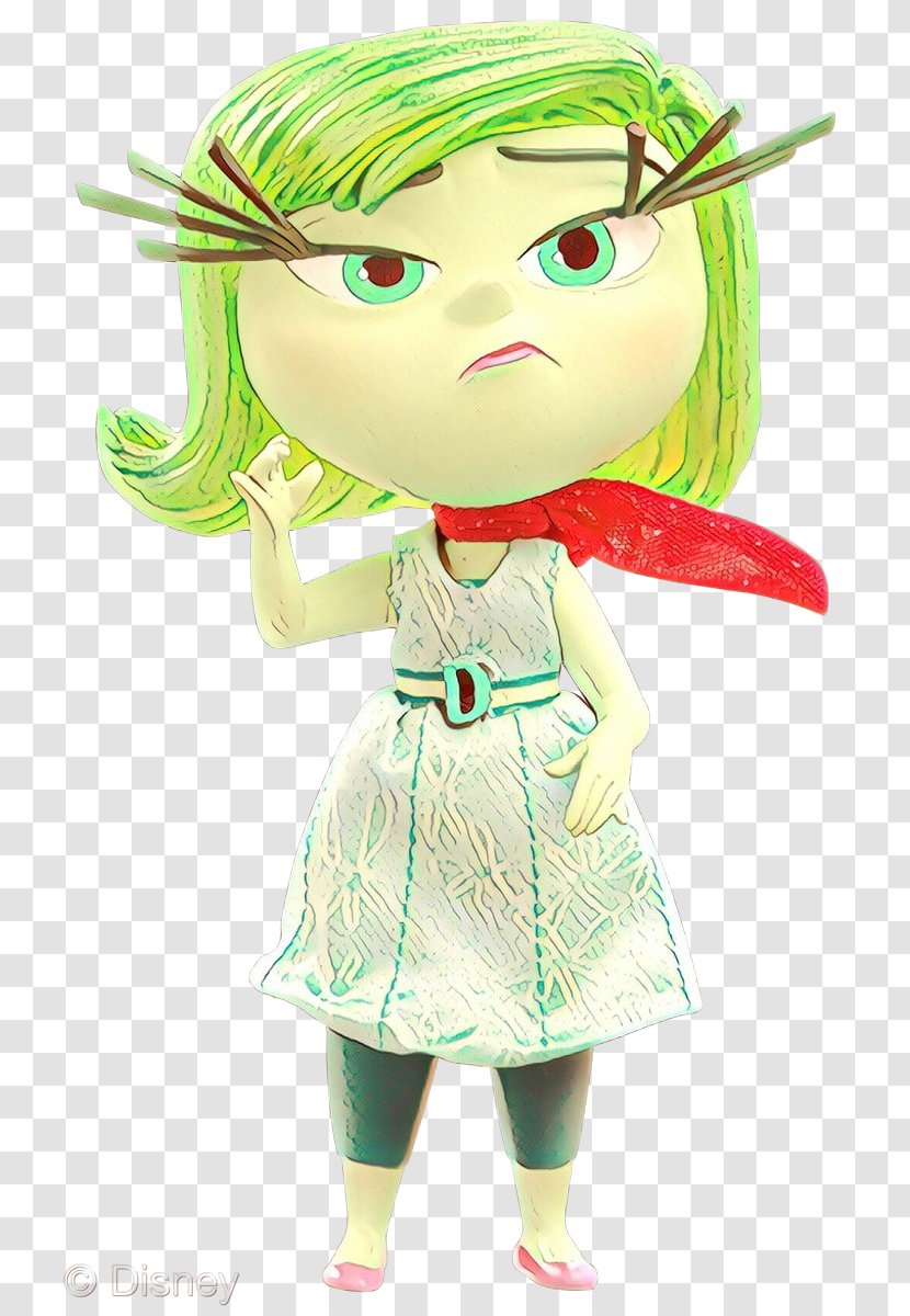 Cartoon Green Doll Toy Fictional Character Transparent PNG