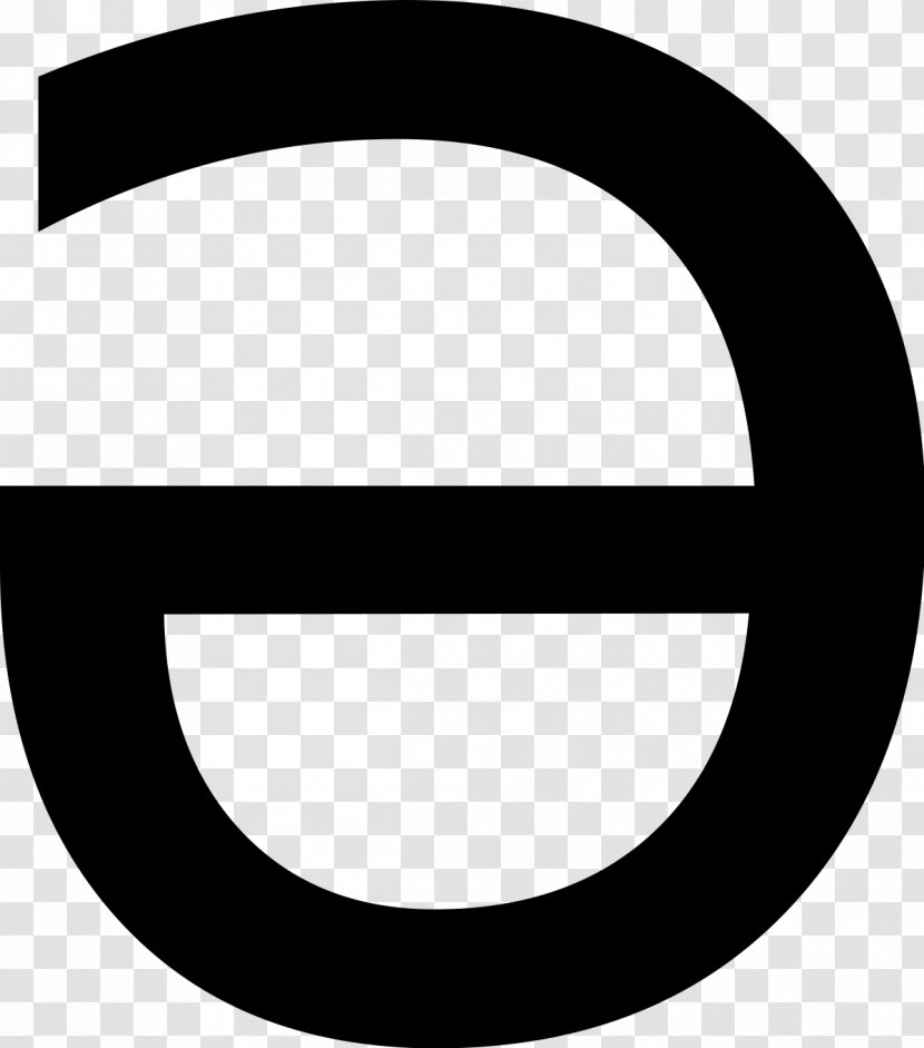 Ə Letter Mid Central Vowel Wikipedia Unicode - Alphabet - Symbol Transparent PNG