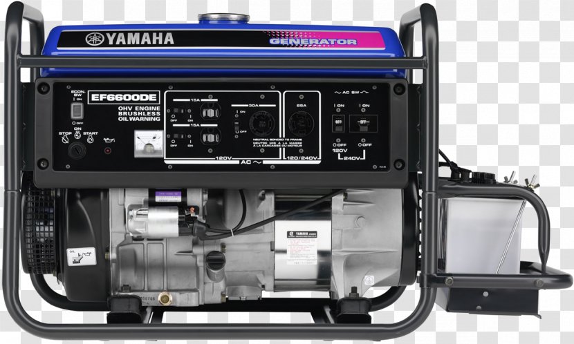 Yamaha Motor Company Electric Generator Electricity Engine-generator EF2000iS 2000 Watt Inverter - Nvx 155 Transparent PNG