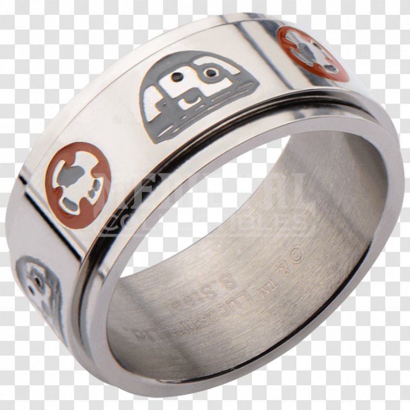 Wedding Ring BB-8 Silver Body Jewellery Transparent PNG