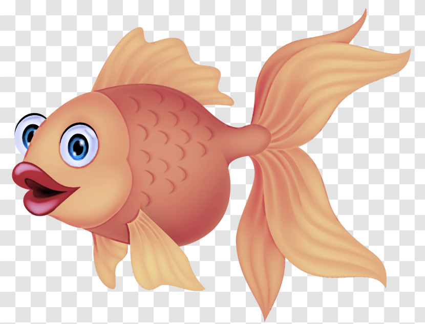 Fish Goldfish Cartoon Fish Animation Transparent PNG