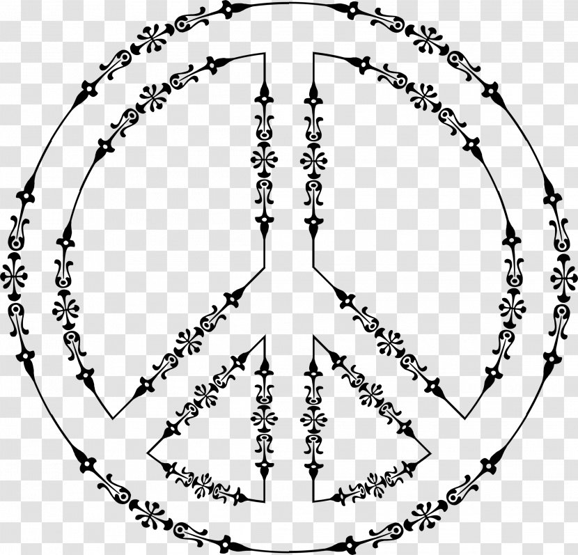 Peace Symbols Line Art Clip - Symbol Transparent PNG