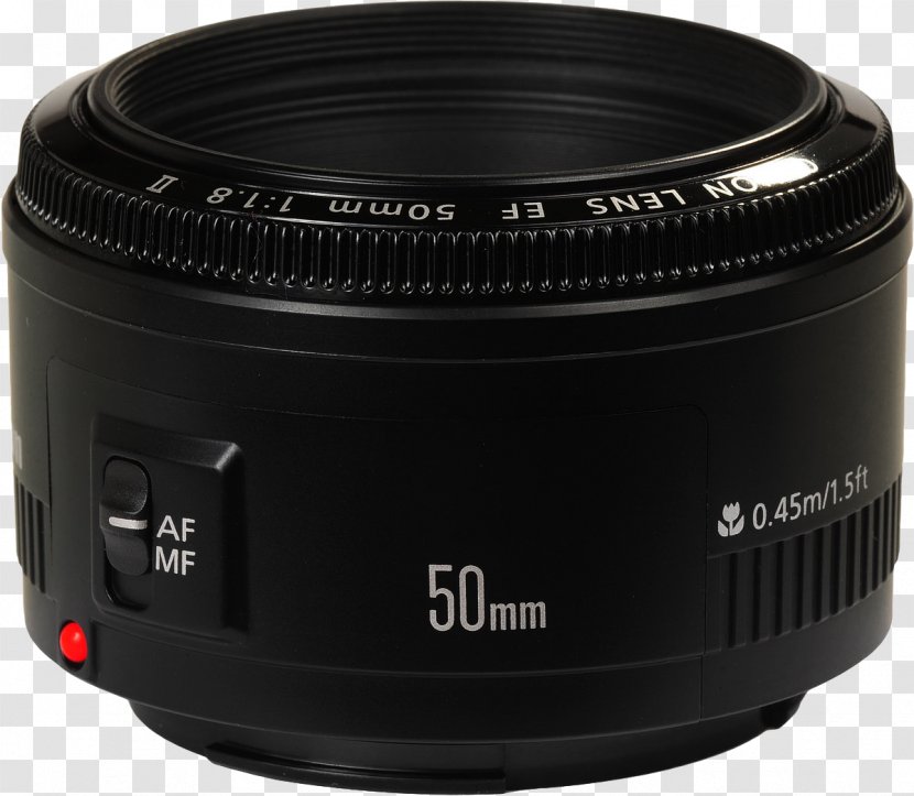 Canon EOS EF Lens Mount 50mm F/1.8 STM Camera Transparent PNG
