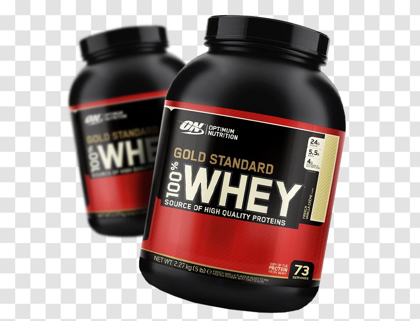 Dietary Supplement Whey Protein Isolate Optimum Nutrition Gold Standard 100% - Bcaa Transparent PNG