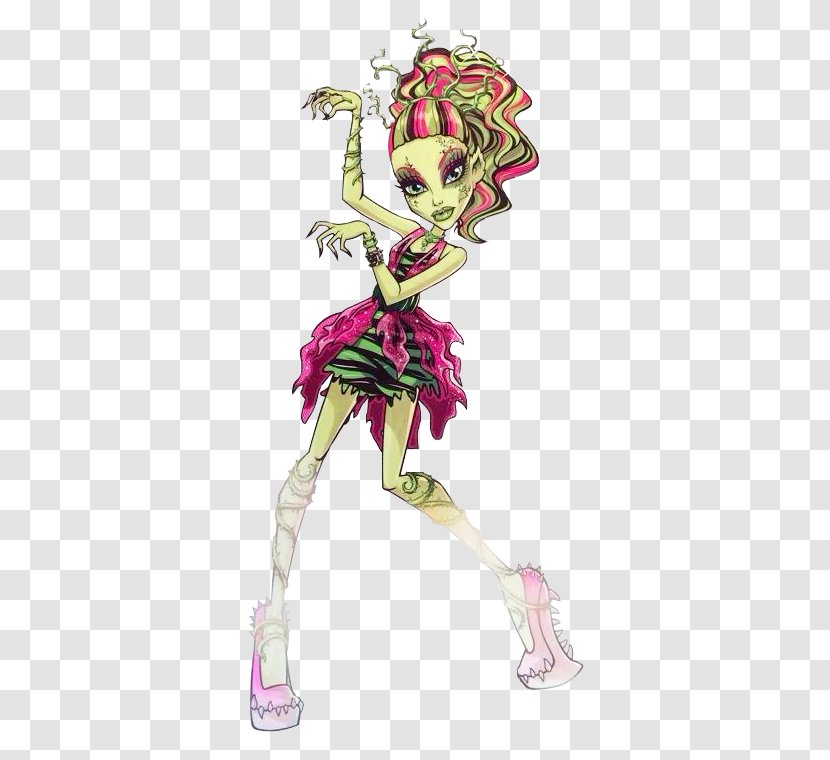 Monster High: Ghoul Spirit Doll - Cartoon - Venus Fly Trap Transparent PNG