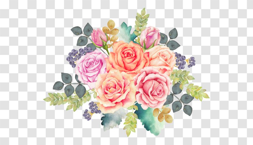 Watercolor: Flowers Watercolor Painting Floral Design Flower Bouquet - Tile Transparent PNG