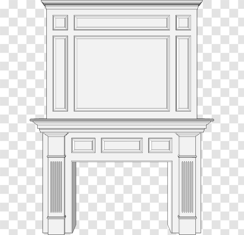 Line Art Angle - Table Transparent PNG