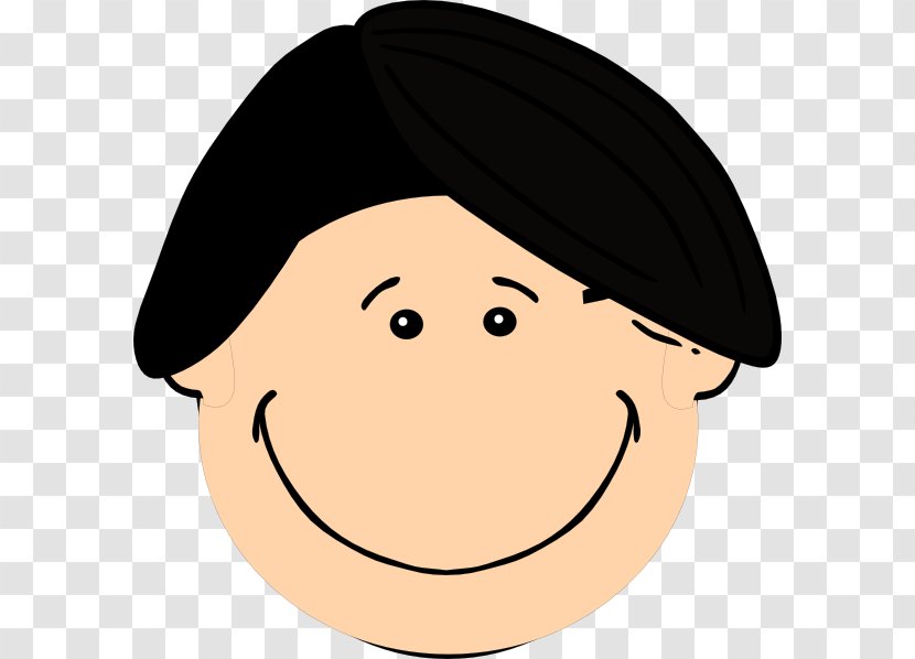 Face Boy Clip Art - Smiley - Dark Cliparts Transparent PNG