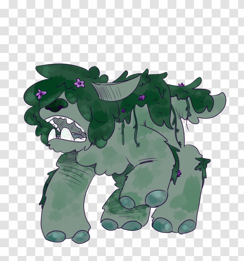 Horse Animal Green Legendary Creature Mammal - Grass Transparent PNG