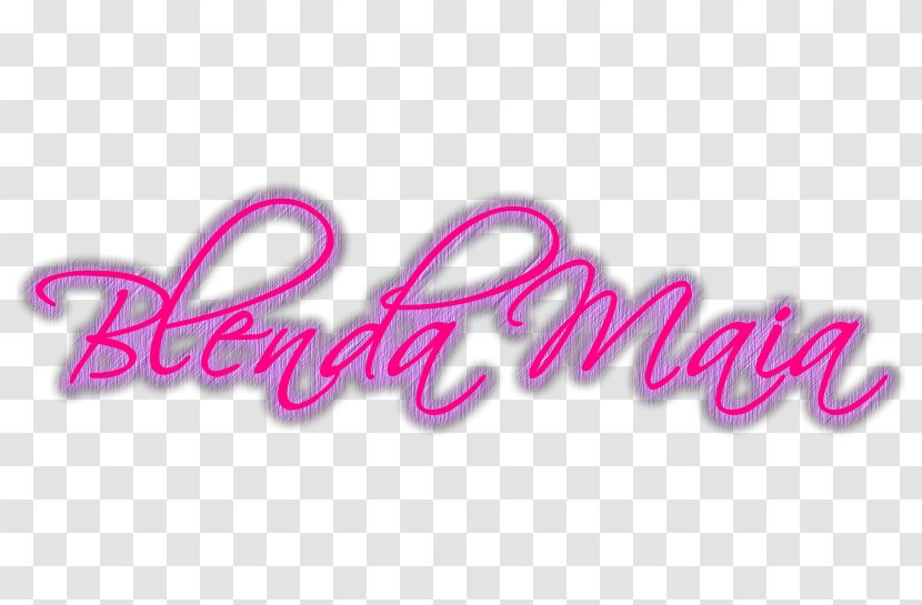 Logo Brand Pink M Font - Magenta - KEBLEND Transparent PNG