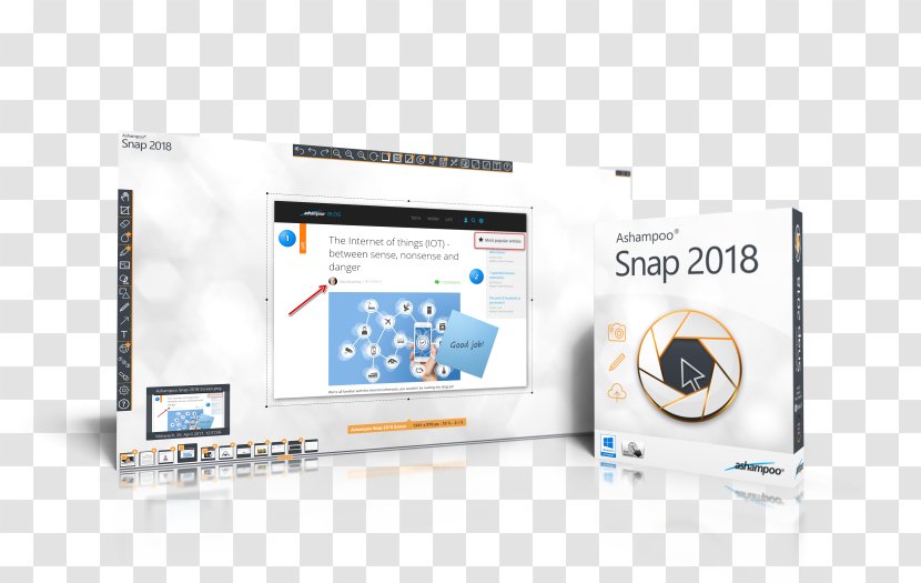 Computer Software Ashampoo Office Screenshot Burning Studio - Polaroid Snap User Guide Transparent PNG