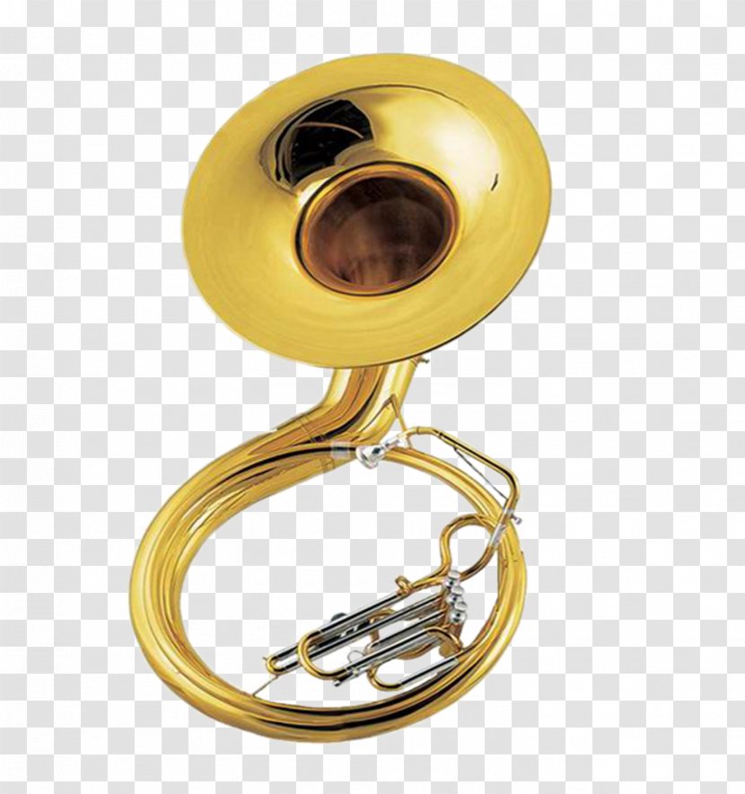 Sousaphone Musical Instruments Tuba Helicon - Frame - Trombone Transparent PNG