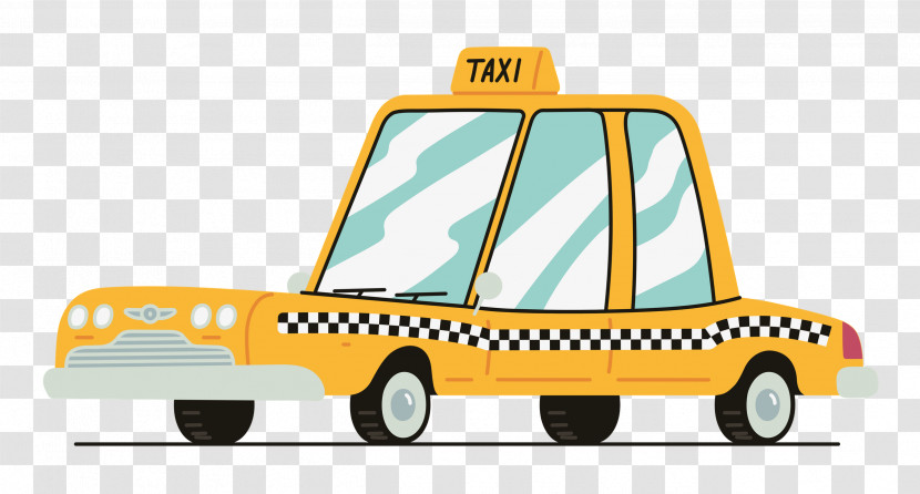 Transport Yellow Cartoon Automobile Engineering Transparent PNG