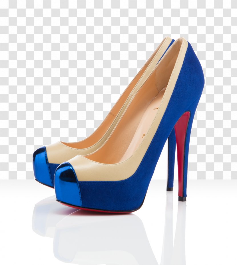 Court Shoe High-heeled Footwear Suede Blue - Highheeled - Louboutin Transparent PNG