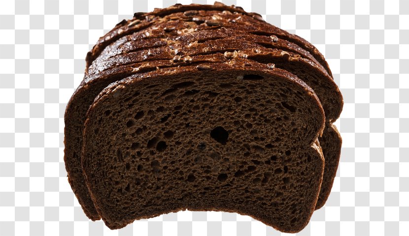Rye Bread Pumpernickel Korovai Brown - Flour Transparent PNG