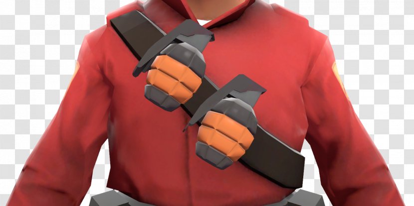 Team Fortress 2 Shoulder Arm Personal Protective Equipment Jacket - Climbing Harness - Grenade Transparent PNG