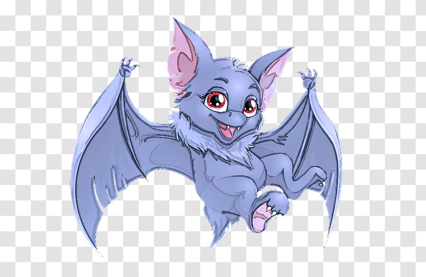 Bat Cartoon Fictional Character Animation Vampire - Drawing Transparent PNG