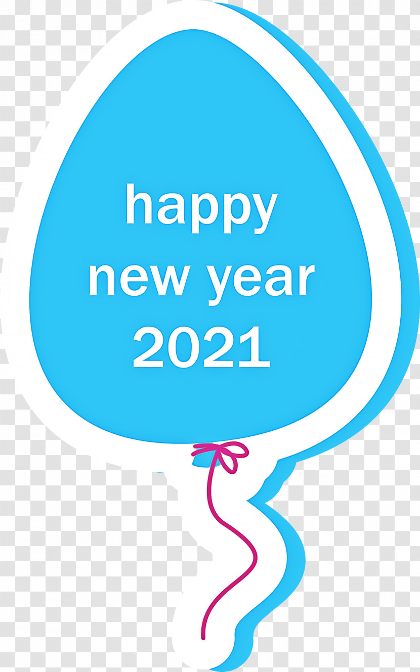 Balloon 2021 Happy New Year Transparent PNG