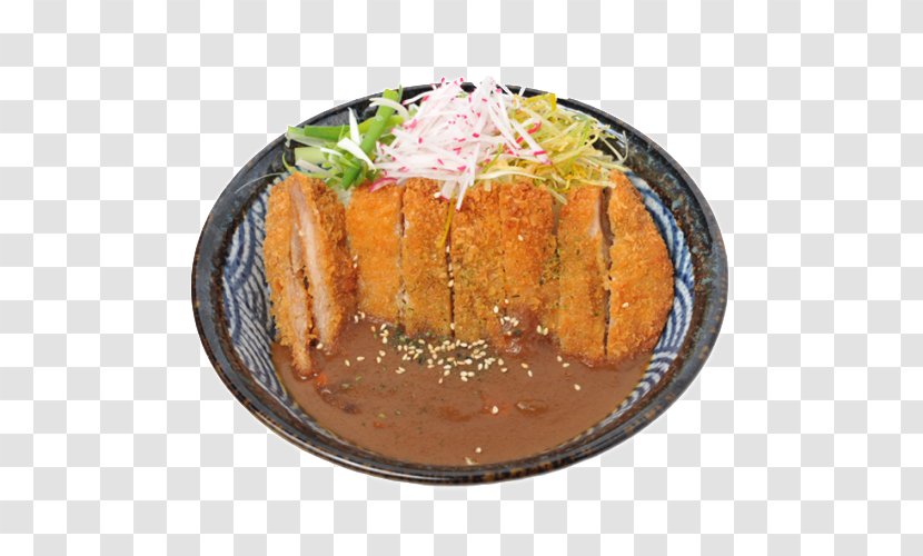 Tonkatsu Chicken Katsu Japanese Curry Donburi Katsudon - Rice Transparent PNG