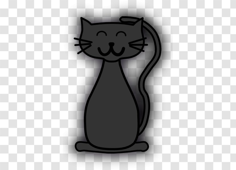 Cat Kitten Sylvester Jr. Clip Art - Silhouette - Happy Transparent PNG