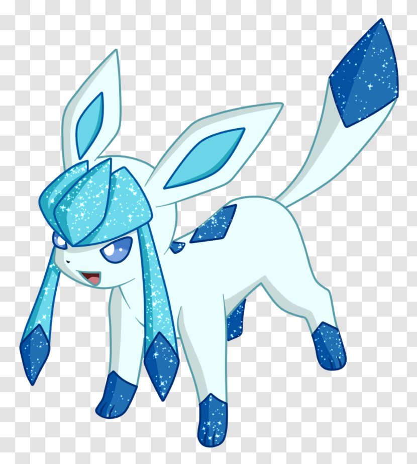 Glaceon Pokémon X And Y Eevee Leafeon - Vertebrate - Pokemon Transparent PNG