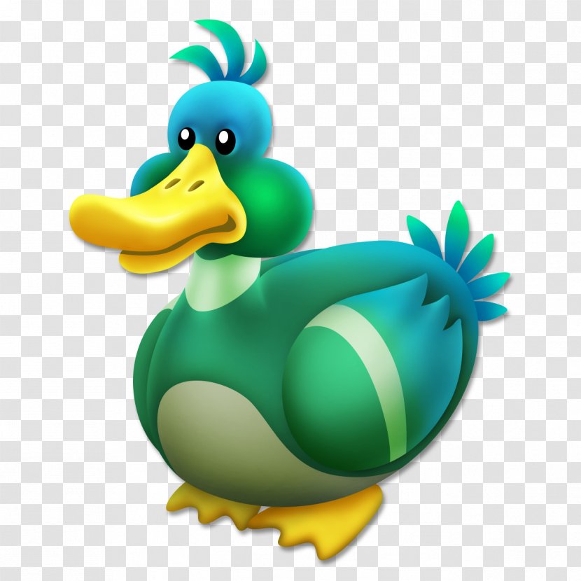 Hay Day Duck American Pekin Bird Goose - Feather Transparent PNG