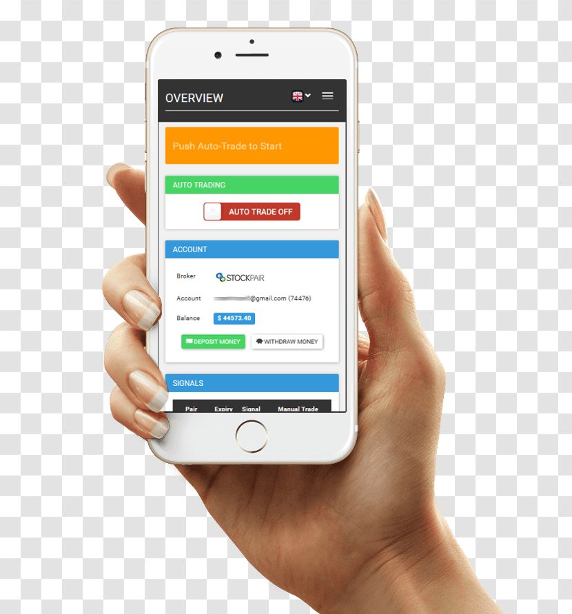 Mobile App Development Store Phones - Device - Binary Option Transparent PNG