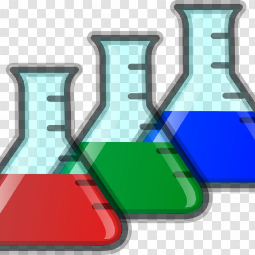 Laboratory Flasks Clip Art Beaker Chemistry - Experiment - Science Transparent PNG