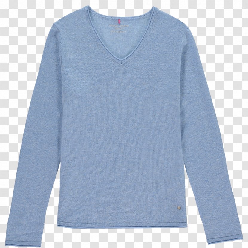 Long-sleeved T-shirt Sweater Shoulder - T Shirt Transparent PNG