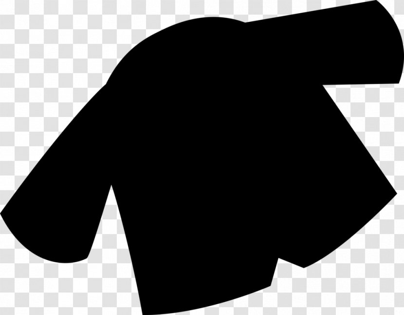 Clip Art Black & White - Tie - M Shoulder Logo Sleeve Transparent PNG
