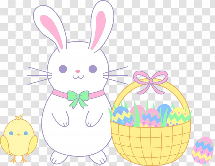 Easter Bunny Rabbit Clip Art - Food Transparent PNG