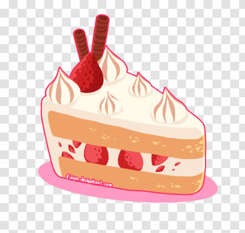 Frosting & Icing Torte Cream Birthday Cake - Decorating - Strawberry Transparent PNG
