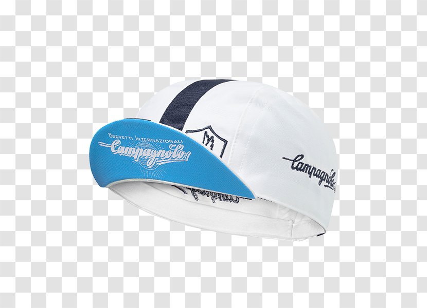 Cap Cycling Campagnolo Giro D'Italia Hat - White Transparent PNG