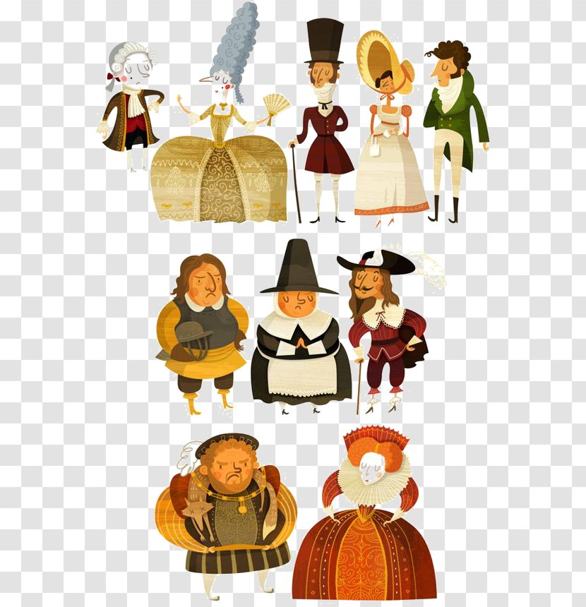 Fairy Tale Character - Hand-painted Characters Transparent PNG