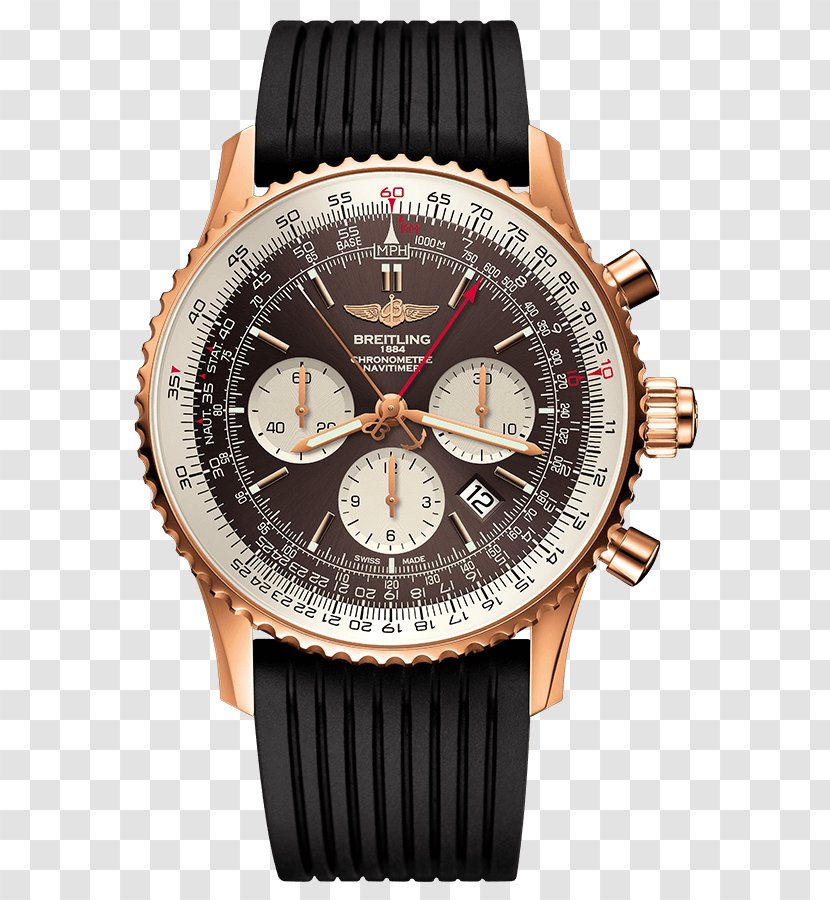 Baselworld Breitling SA Double Chronograph Watch - Automatic Transparent PNG