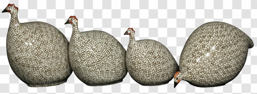 Helmeted Guineafowl Les Céramiques De Lussan Ceramic Terracotta - Chicken Transparent PNG