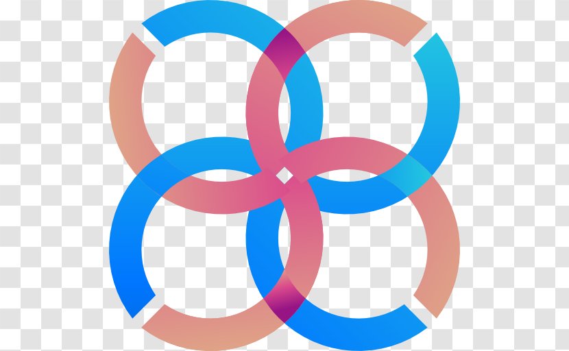Icon - Symbol - 4 Circular Ring Transparent PNG