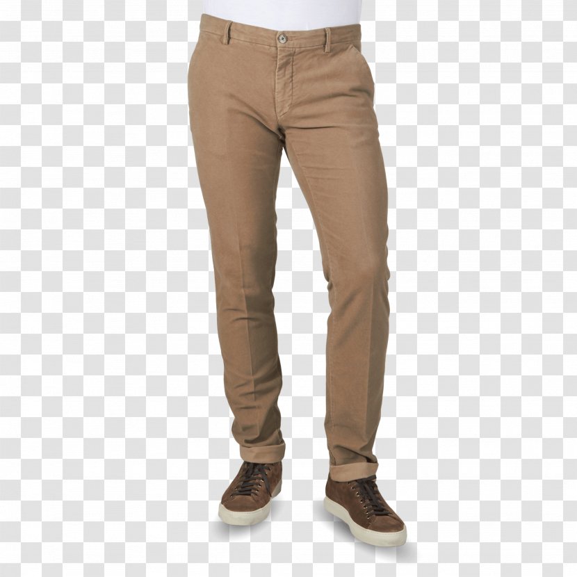 Jeans Denim Khaki - Trousers - Brown Mud Transparent PNG