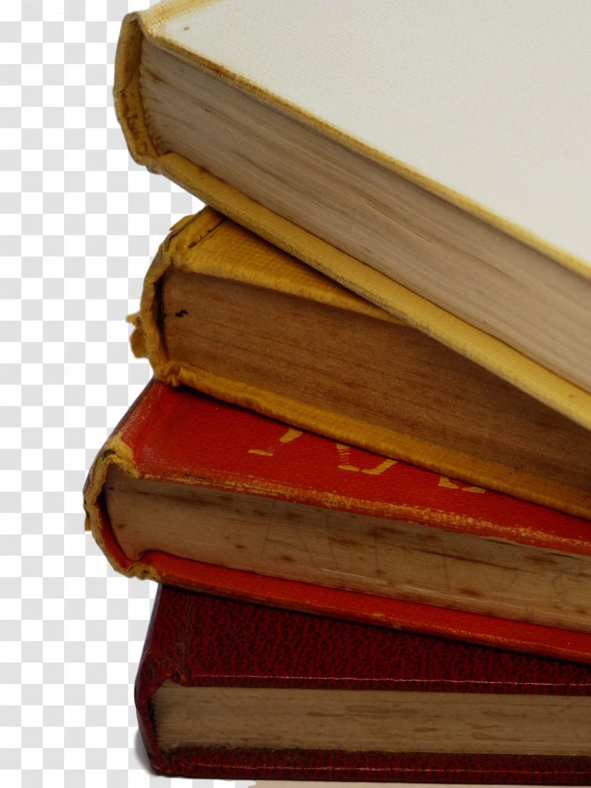 Stack Of Books - Wood - Rectangle Book Cover Transparent PNG