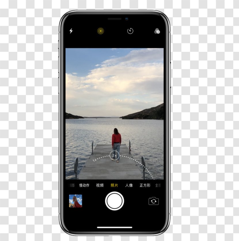 IPhone X 8 Zoom Lens Camera Apple A11 - Feature Phone - IPhone,Eight,Photograph Transparent PNG