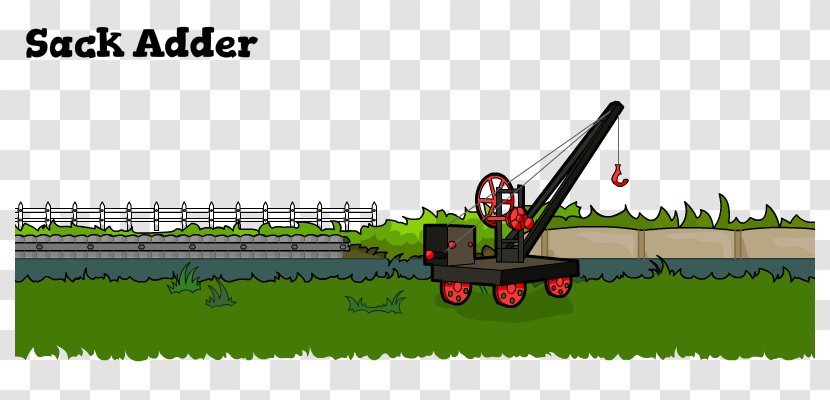 Heavy Machinery Grasses Transport Construction - Mysterious Space Scene Transparent PNG
