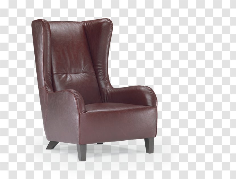 Club Chair Wing Natuzzi Fauteuil - Recliner Transparent PNG