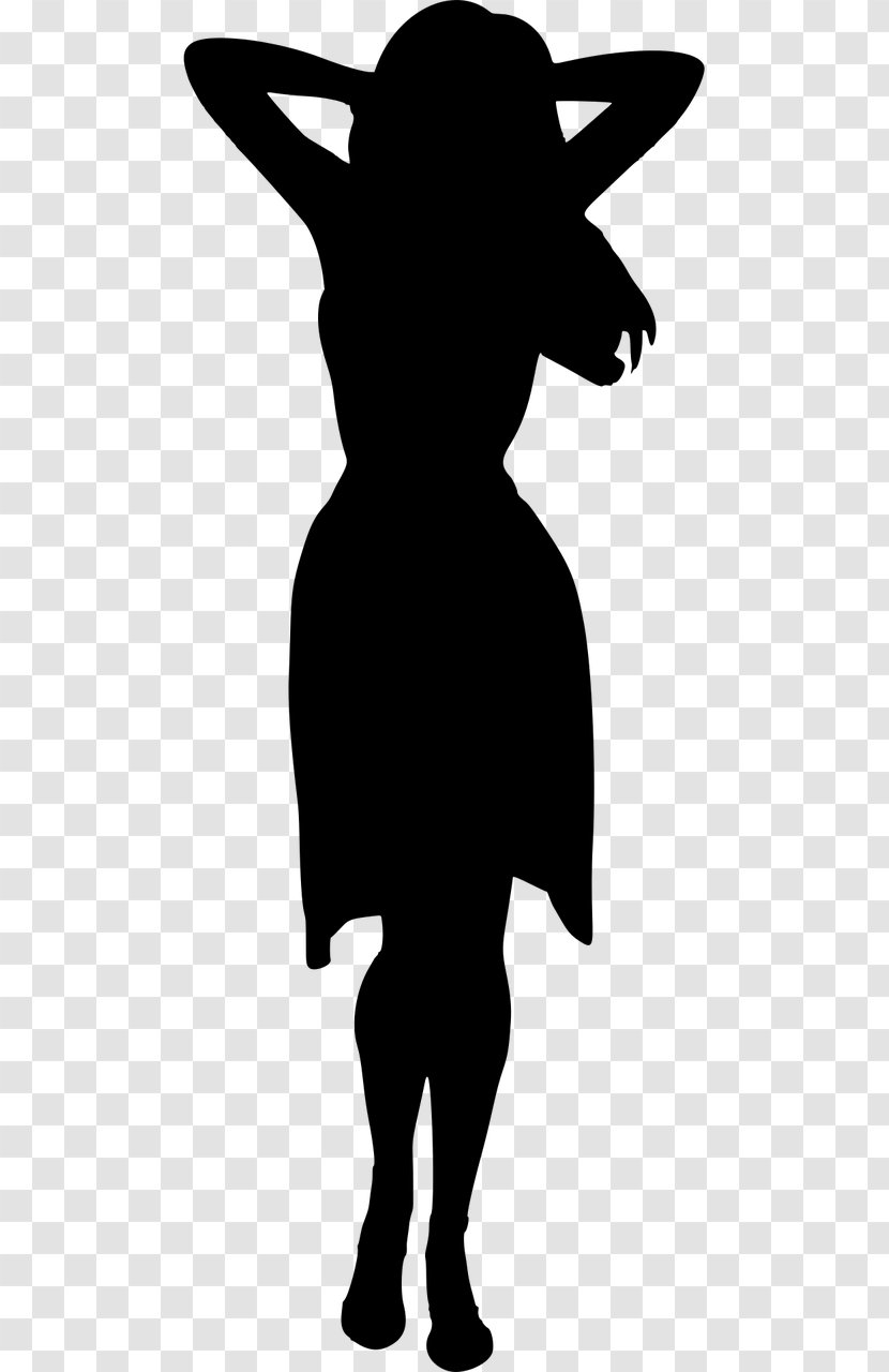 Silhouette Woman Clip Art - Frame Transparent PNG
