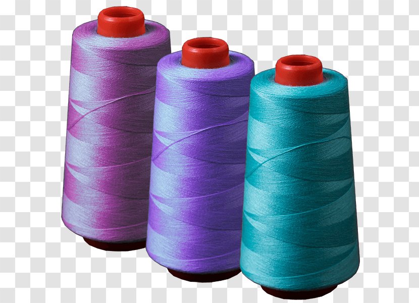 Yarn Thread Polyester Textile Plastic - Bobbin - Sewing Transparent PNG