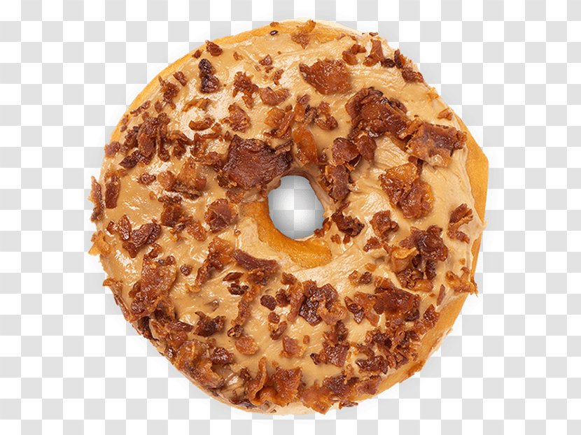Bagel Donuts Maple Bacon Donut Danish Pastry - American Food Transparent PNG