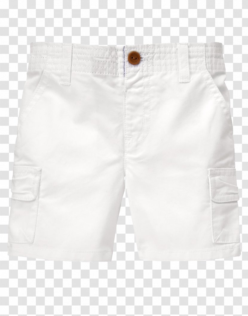 Bermuda Shorts Trunks - White Transparent PNG
