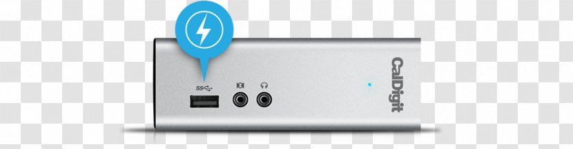 Laptop Thunderbolt Wireless Router DisplayPort ESATA - Battery Charger Transparent PNG